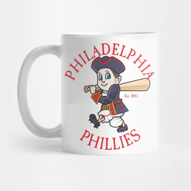 Phillies Phil by Tom Stiglich Cartoons